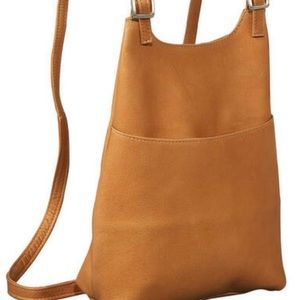 Le Donne Leather Sling Backpack Purse